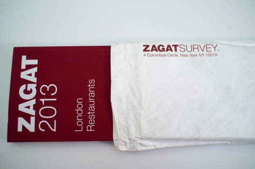 Zagat by mail