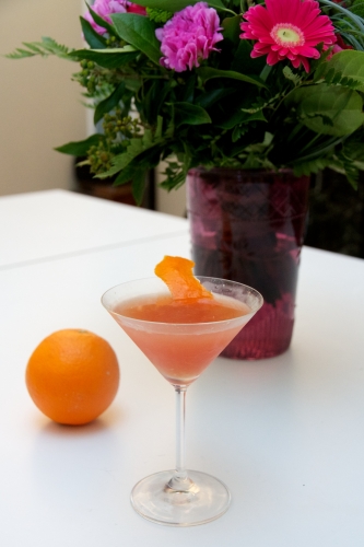Cocktails, cocktail orange, orange pleasure