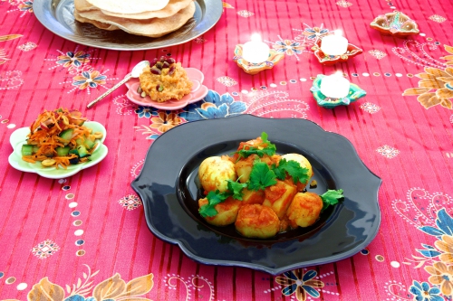recettes indiennes,europalia inde,halva de carottes,salade de légumes,curry d'oeufs