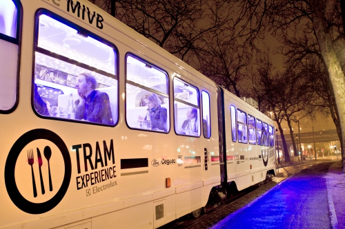 Tram Experience, Dîner tram, Tram Bruxelles
