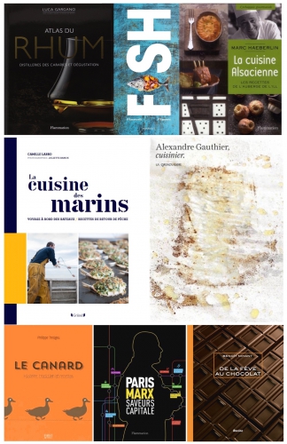 beaux livres,livres gourmands,la cuisine des pêcheur,atlas du rhum